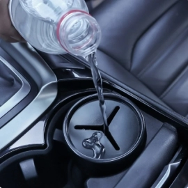 New Car Mini Pen Tissue Coin Storage Bucket Vehicle Trash Bin Container Auto Trash Can Auto Holder Car Interior Accessories